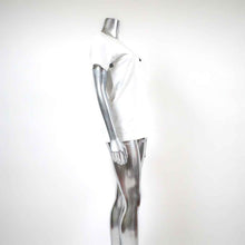 Load image into Gallery viewer, white t-shirt black rabbits illustration over white background