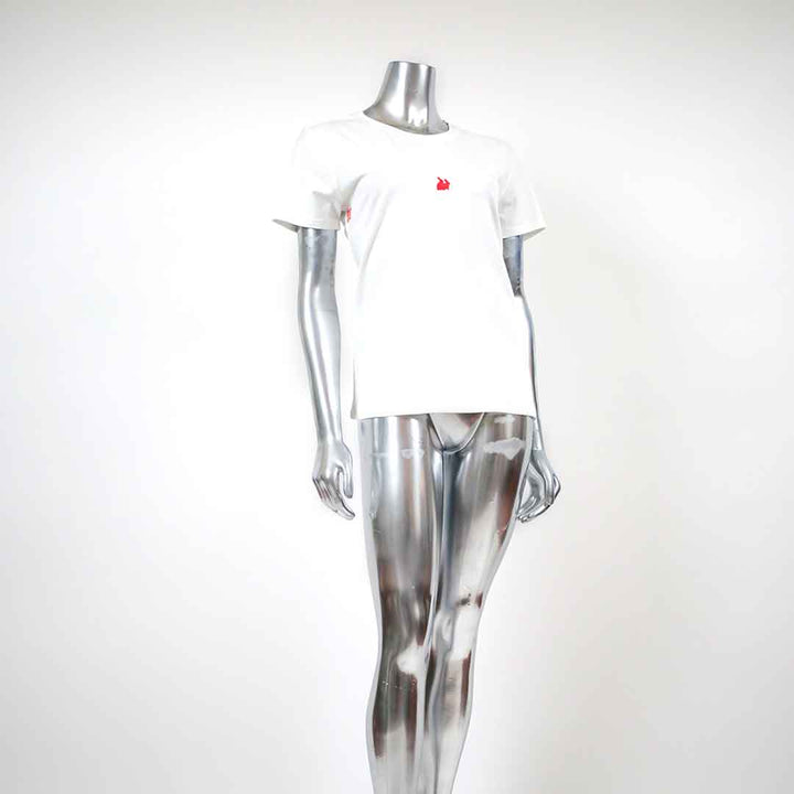 White Tee / Red Bad Bunny